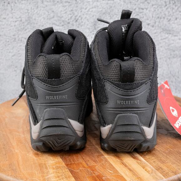 NEW Wolverine W881017 Wilderness Mid Hiker Steel Toe CT WP Black Boots Womens 6 - Picture 4 of 7